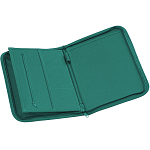 600d polyester brief folder with zip closure, 6 inside compartments 3
