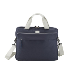 600d polyester laptop bag with adjustable shoulder strap and a band to attach it to a suit 2
