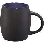 Hearth 400 ml ceramic mug with wooden coaster 3