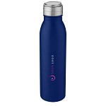 Harper 700 ml stainless steel water bottle with metal loop 2