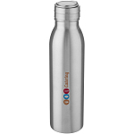 Harper 700 ml stainless steel water bottle with metal loop 2