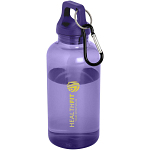 Oregon 400 ml RCS certified recycled plastic water bottle with carabiner 2