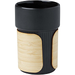 Fika 340 ml tumbler cu manson de bambus 1