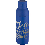 Illuminate 650 ml RCS recycled stainlesss steel double wall insulated water bottle 2