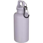 Oregon 400 ml solid colour RCS recycled plastic water bottle with carabiner 1