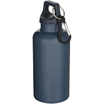 Oregon 400 ml solid colour RCS recycled plastic water bottle with carabiner 1