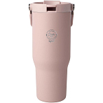 Bronx 900 ml RCS recycled stainless steel copper vacuum insulated tumbler with dual function lid 2