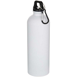 Oregon 750 ml matte RCS recycled single wall stainless steel water bottle with carabiner 1