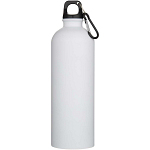 Oregon 750 ml matte RCS recycled single wall stainless steel water bottle with carabiner 3