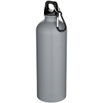 Oregon 750 ml matte RCS recycled single wall stainless steel water bottle with carabiner 1