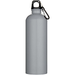 Oregon 750 ml matte RCS recycled single wall stainless steel water bottle with carabiner 3
