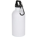 Oregon 400 ml sublimation RCS recycled single wall stainless steel water bottle with carabiner 1