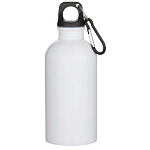 Oregon 400 ml sublimation RCS recycled single wall stainless steel water bottle with carabiner 3