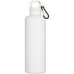 Oregon 750 ml solid colour RCS recycled plastic water bottle with carabiner 3