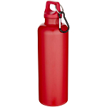 Oregon 750 ml solid colour RCS recycled plastic water bottle with carabiner 1