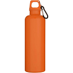 Oregon 750 ml solid colour RCS recycled plastic water bottle with carabiner 3