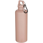 Oregon 750 ml solid colour RCS recycled plastic water bottle with carabiner 1