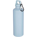 Oregon 750 ml solid colour RCS recycled plastic water bottle with carabiner 1