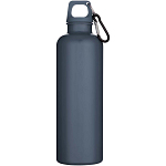Oregon 750 ml solid colour RCS recycled plastic water bottle with carabiner 3