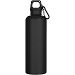 Oregon 750 ml solid colour RCS recycled plastic water bottle with carabiner 3