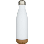 Cove 500 ml double wall vacuum insulated stainless steel water bottle with cork details 3