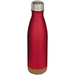 Cove 500 ml double wall vacuum insulated stainless steel water bottle with cork details 1
