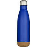 Cove 500 ml double wall vacuum insulated stainless steel water bottle with cork details 3