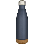 Cove 500 ml double wall vacuum insulated stainless steel water bottle with cork details 3