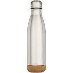 Cove 500 ml double wall vacuum insulated stainless steel water bottle with cork details 3