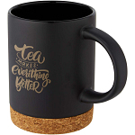 Neiva 425 ml ceramic mug with cork base 2
