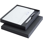 Legato Elegance A5 hard cover notebook and rollerball pen set 1