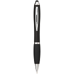 Nash coloured stylus ballpoint pen with black grip (black ink) 1