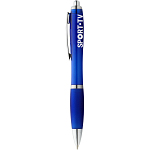 Nash ballpoint pen with coloured barrel and grip (black ink) 2
