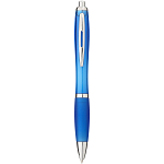 Nash ballpoint pen with coloured barrel and grip (black ink) 3