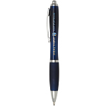 Nash ballpoint pen with coloured barrel and grip (black ink) 2