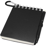 Lig Mini recycled outdoor soft cover notebook and ballpoint pen set (black ink) 1