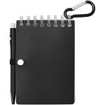 Lig Mini recycled outdoor soft cover notebook and ballpoint pen set (black ink) 4