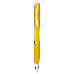 Nash ballpoint pen coloured barrel and grip (blue ink) 1