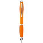 Nash ballpoint pen coloured barrel and grip (blue ink) 1