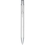 Moneta anodized aluminium click ballpoint pen (blue ink) 1