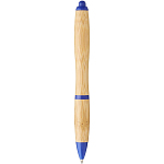 Nash bamboo ballpoint pen (blue ink) 4
