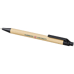 Berk recycled carton and corn plastic ballpoint pen (black ink) 2