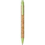 Midar cork and wheat straw ballpoint pen (black ink) 1