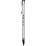 Moneta aluminium click ballpoint pen (black ink) 2