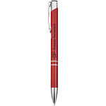 Moneta aluminium click ballpoint pen (black ink) 2