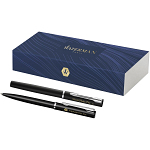 Waterman Allure ballpoint and rollerball pen set (blue ink) 2