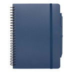 Thalaasa A5 ocean-bound hard cover notebook with ballpoint pen (black ink) 3