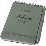 Thalaasa A6 hard cover ocean-bound notebook with ballpoint pen (black ink) 2