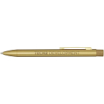 Beatriz recycled brass ballpoint pen (blue ink) 2