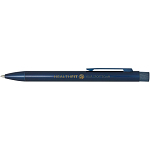 Beatriz recycled brass ballpoint pen (blue ink) 2
